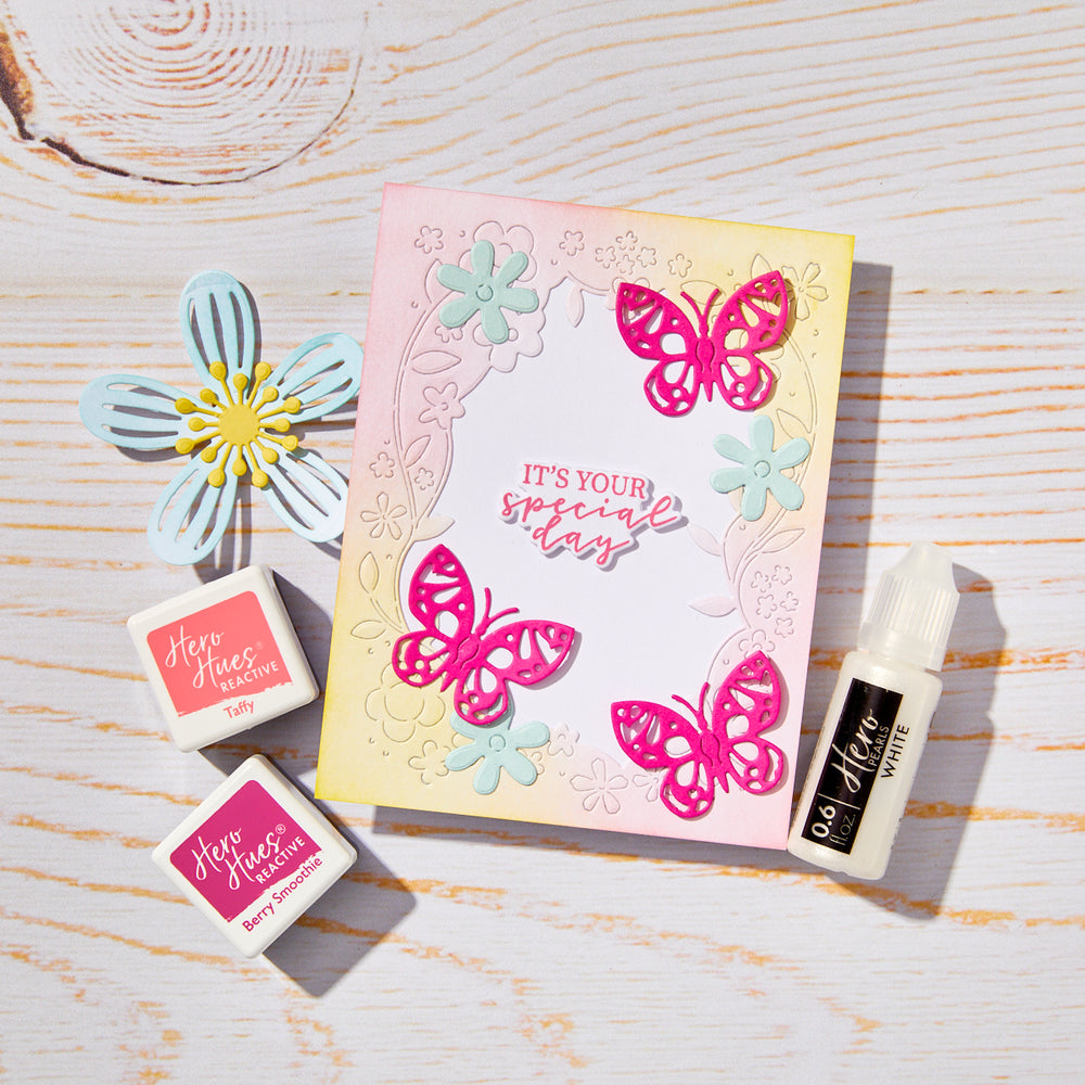 Hero Arts Floral Window Die Set