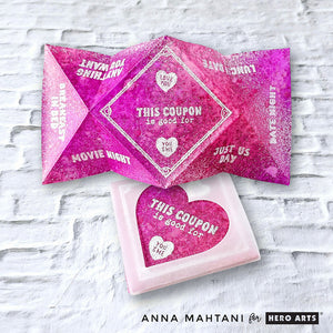 Hero Arts Love Note Messages Clear Stamps & Dies Bundle