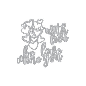 Hero Arts Love & Hearts Fancy Dies