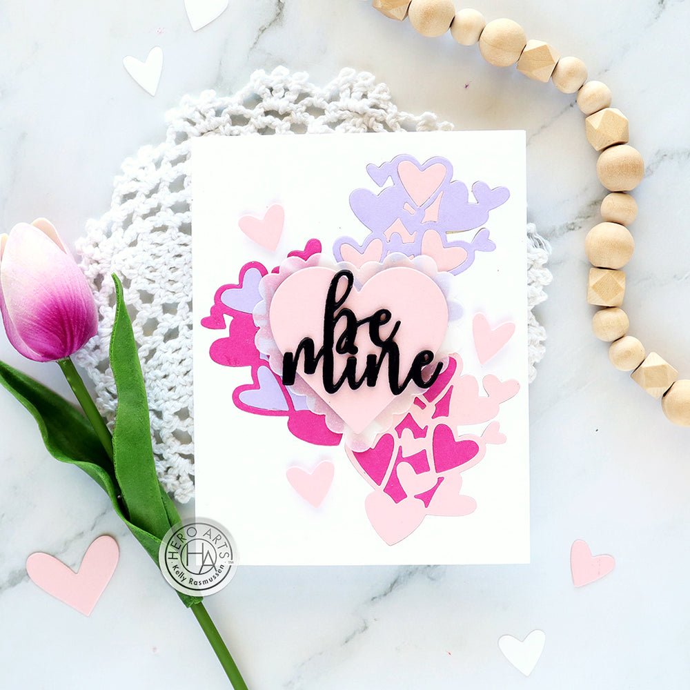 Hero Arts Love & Hearts Fancy Dies