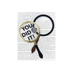 Hero Arts Magnifying Glass Die Set from the Case Closed Collection
