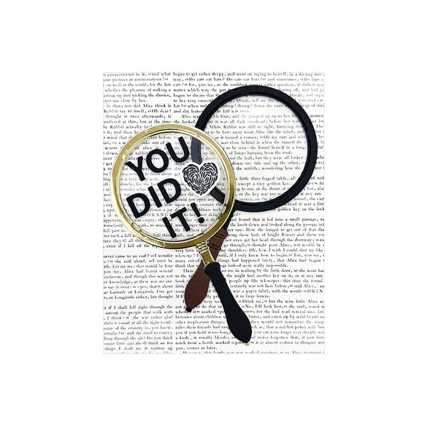 Hero Arts Magnifying Glass Die Set from the Case Closed Collection