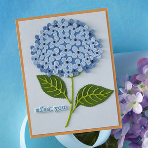 Hero Arts Layered Hydrangea Etched Die