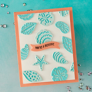 Hero Arts Sophisticated Shells Etched Dies