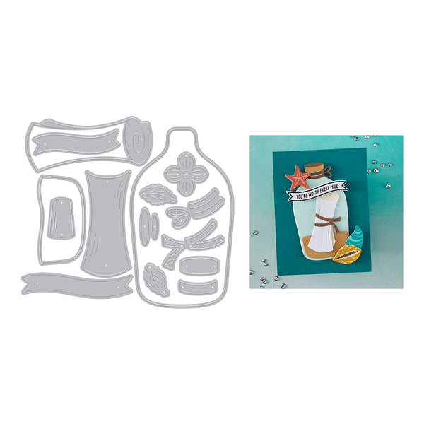 Hero Arts Message in a Bottle Etched Dies