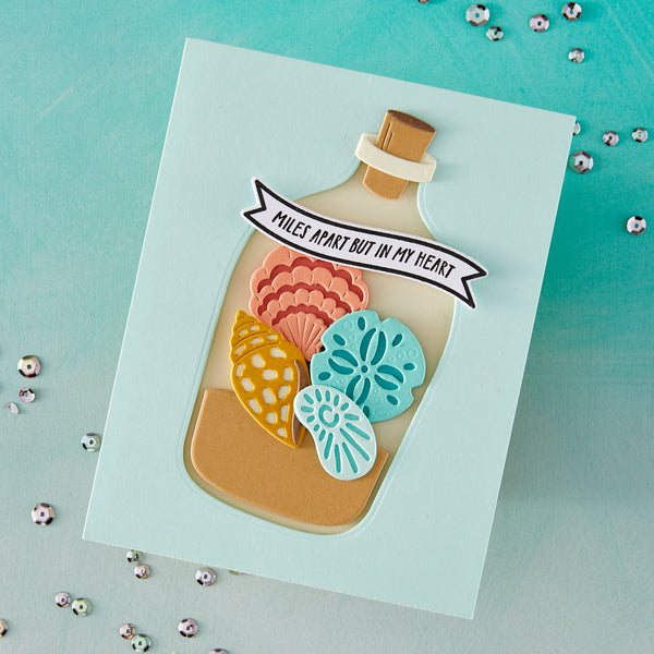 Hero Arts Message in a Bottle Etched Dies