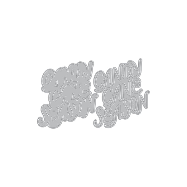 Hero Arts Candy Cane Season Etched Dies