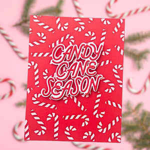 Hero Arts Candy Cane Toss Up Stencil