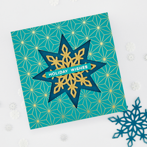 Radiant Star Letterpress + Foil