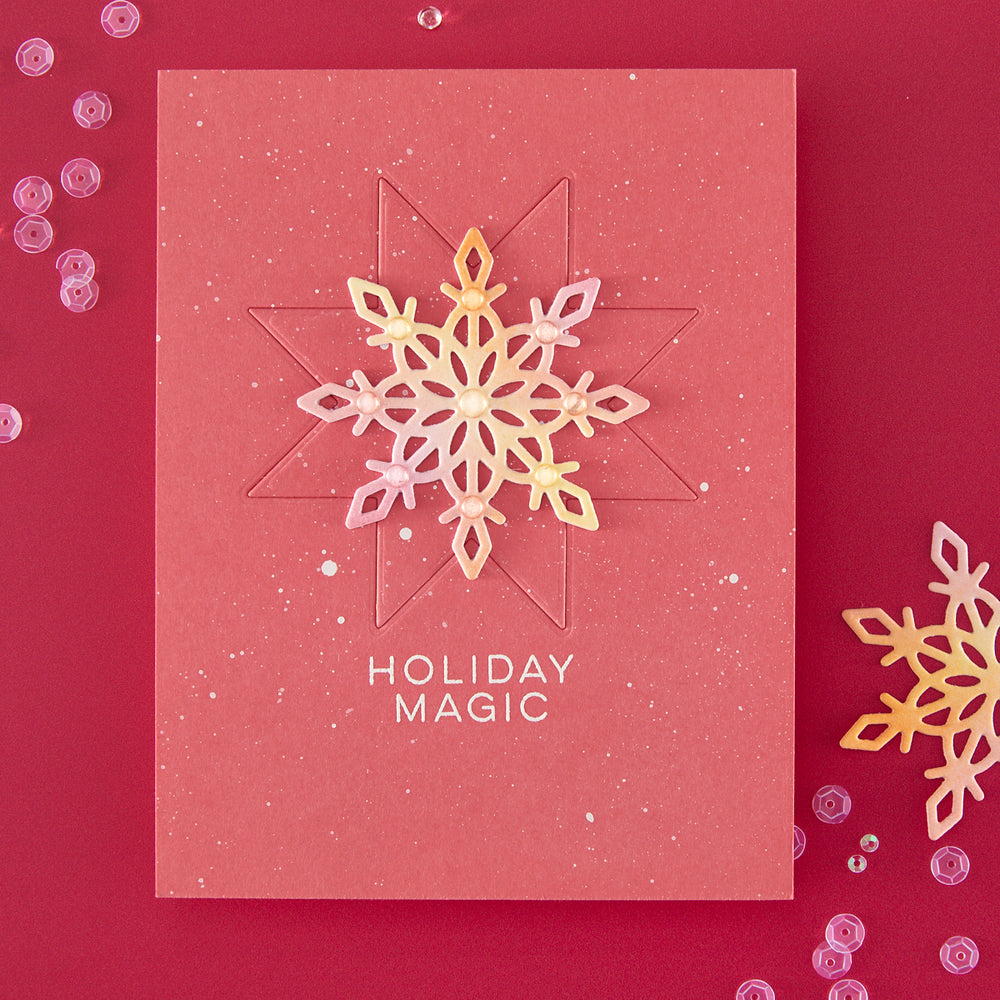 Hero Arts Snowflake Star Etched Dies
