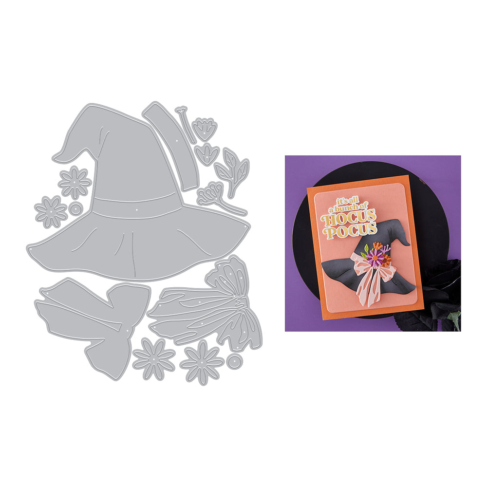 Hero Arts The Witch’s Hat Etched Dies