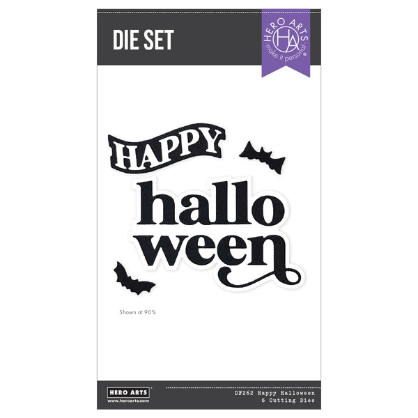 Hero Arts Happy Halloween Etched Dies