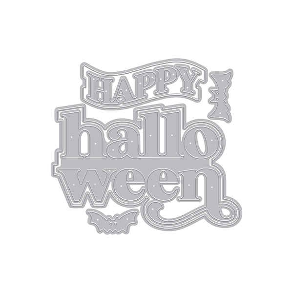 Hero Arts Happy Halloween Etched Dies