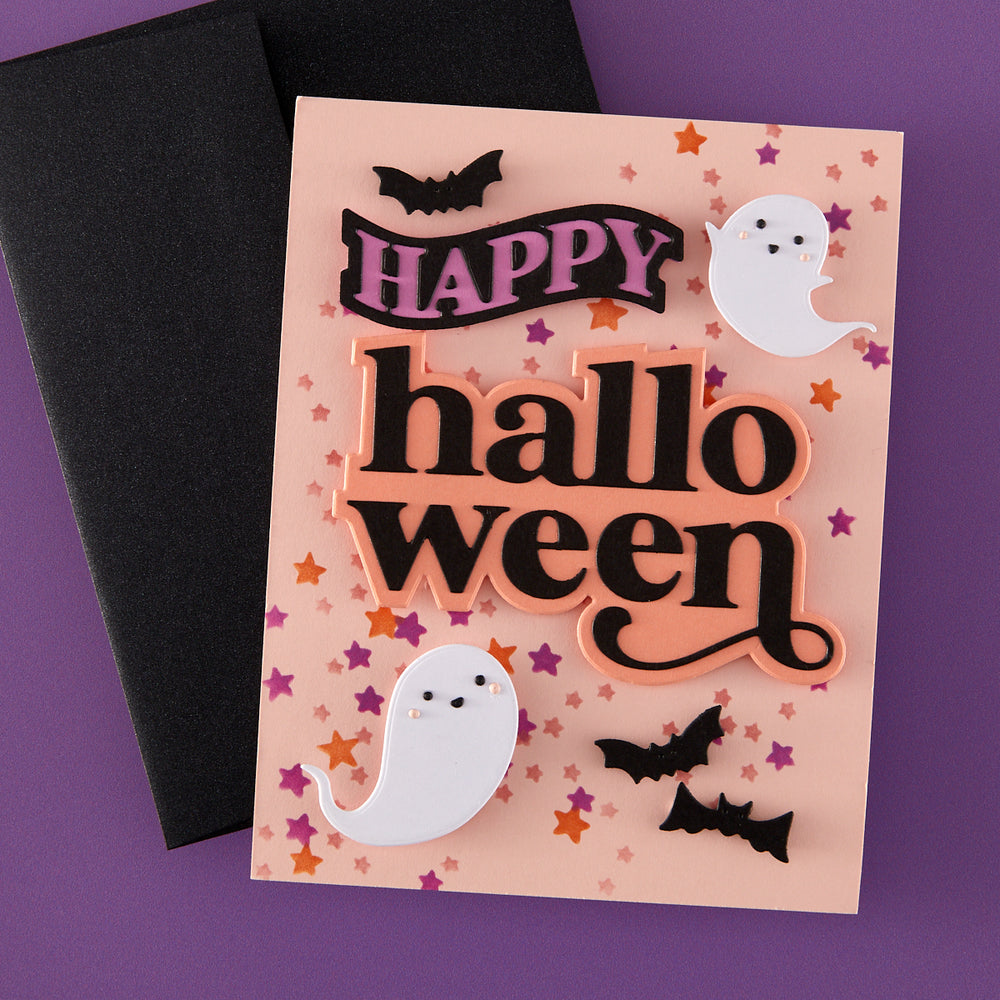 Hero Arts Happy Halloween Etched Dies