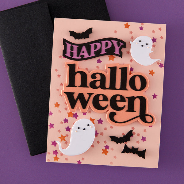 Hero Arts Happy Halloween Etched Dies