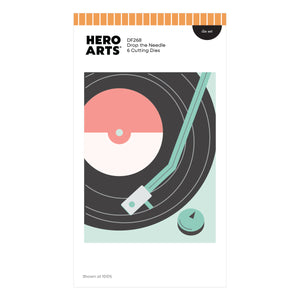 Hero Arts Drop the Needle Die Set