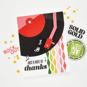 Hero Arts Vintage Vinyl Stamp & Cut