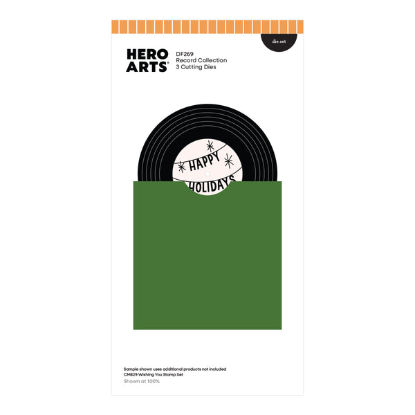 Hero Arts Record Collection Die Set
