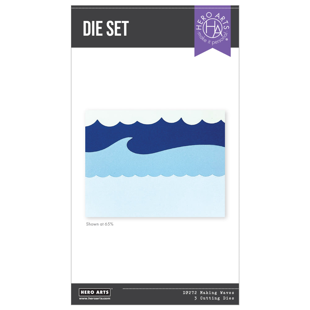 Hero Arts Making Waves Die Set