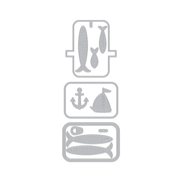 Hero Arts Big Mouth Sardine Die Set