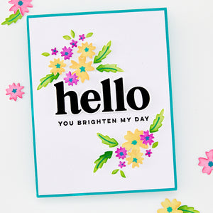 Hero Arts Bitty Floral Die