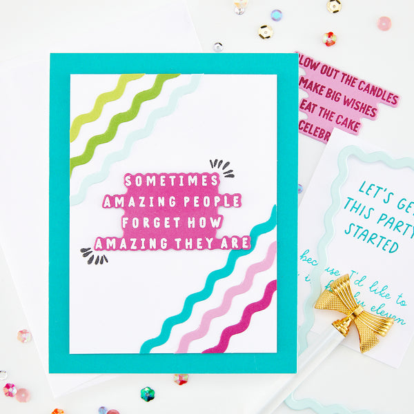 Hero Arts Say It Inside & Out Stamp Set
