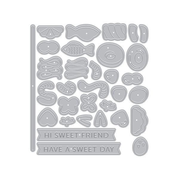 Hero Arts Candy Kebob Die Set by Carly Tee