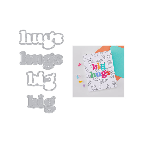 Hero Arts Big Hugs Die Set by Carly Tee