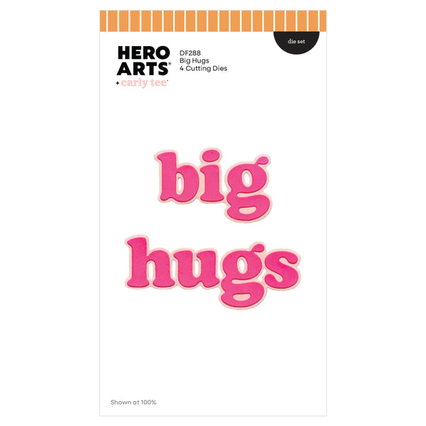 Hero Arts Big Hugs Die Set by Carly Tee