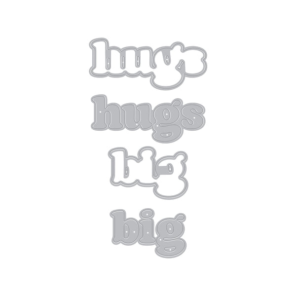 Hero Arts Big Hugs Die Set by Carly Tee