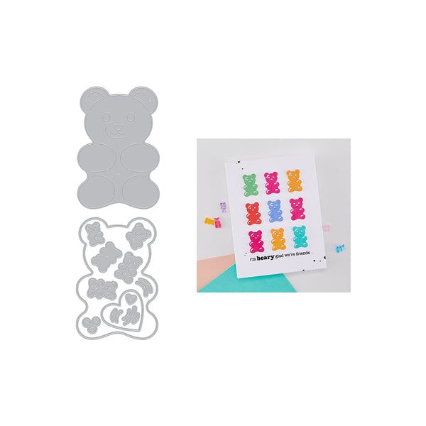 Hero Arts Bear Hugs Die Set by Carly Tee