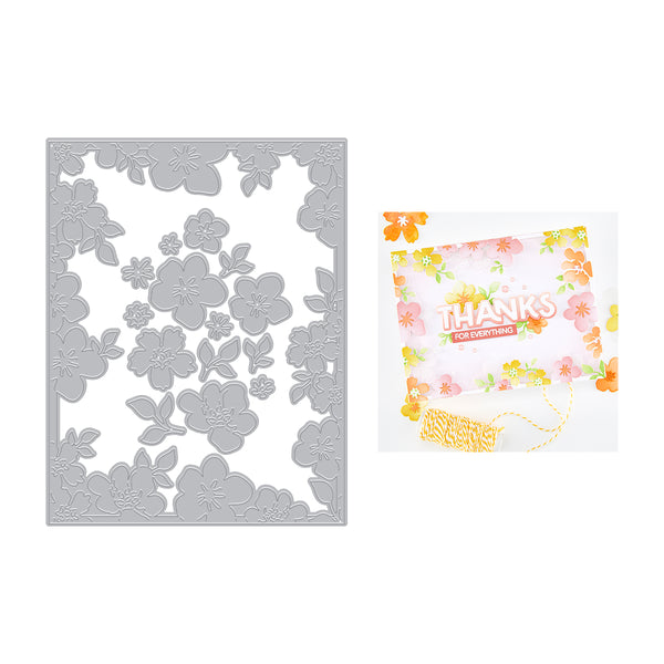Hero Arts Floral Frame Die Set