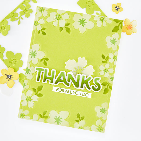 Hero Arts Floral Frame Die Set