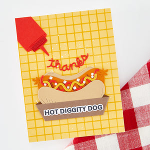 Hot Diggity Dog Die Set
