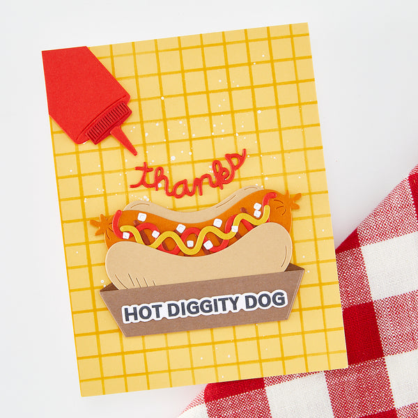 Hero Arts Hot Dog Clear Stamp Set