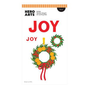 Hero Arts Winter Wreath Bundle