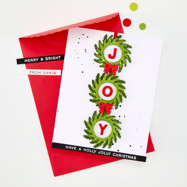 Hero Arts Winter Wreath Die Set