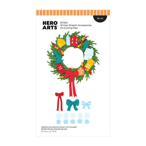 Hero Arts Winter Wreath Bundle