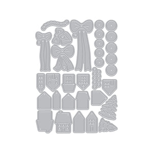 Hero Arts Winter Wreath Accessories Die Set
