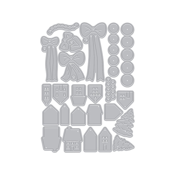 Hero Arts Winter Wreath Accessories Die Set