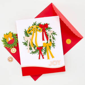Hero Arts Winter Wreath Die Set
