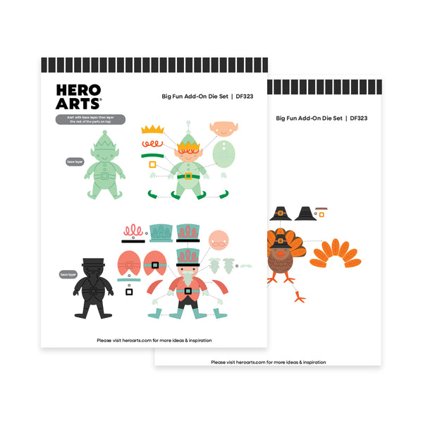 Hero Arts Fun Big Fun Add On Die Set
