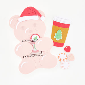 Bear Hugs Holiday Accessories Die Set by Carly Tee