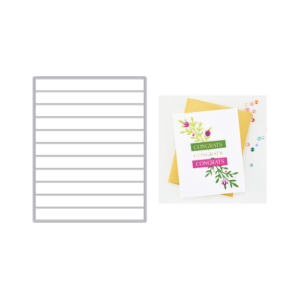 Hero Arts Sentiment Strips XL Die