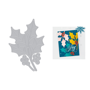 Bold Holly Die Set