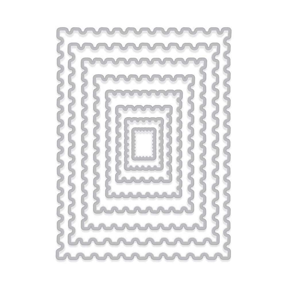 Hero Arts Nesting Postage Stamps Infinity Nesting Dies