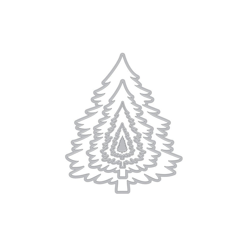 Hero Arts Fir Trees Infinity Nesting Dies