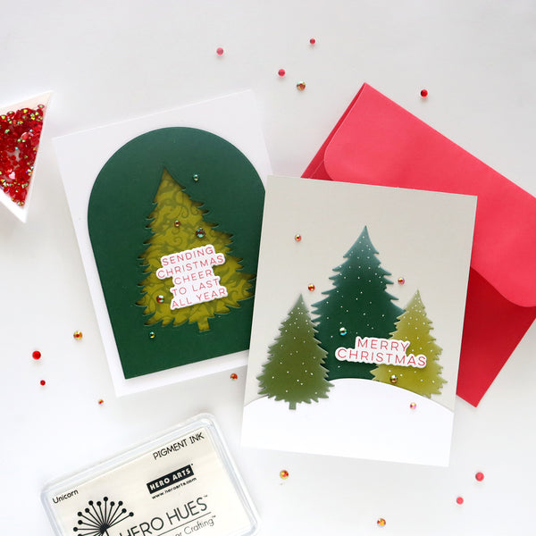 Hero Arts Fir Trees Infinity Nesting Dies