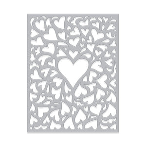Hero Arts Window On Love Confetti Dies