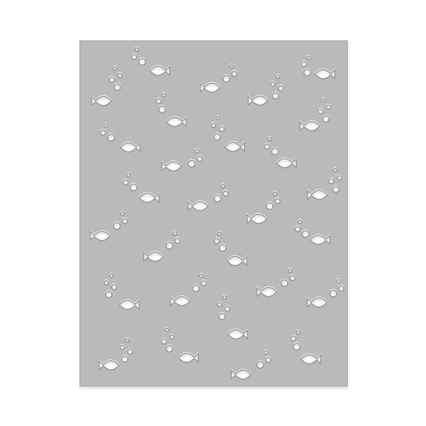 Hero Arts Fish and Bubbles Confetti Fancy Dies